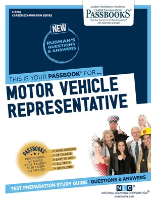 Motor Vehicle Representative (C-3258): Passbooks Study Guide