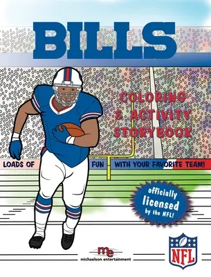 Kolorowanka i książeczka z ćwiczeniami Buffalo Bills - Buffalo Bills Coloring & Activity Storybook