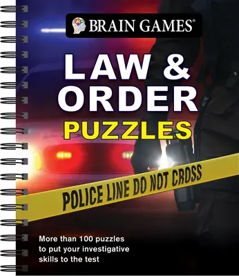 Gry umysłowe - łamigłówki związane z prawem i porządkiem - Brain Games - Law & Order Puzzles