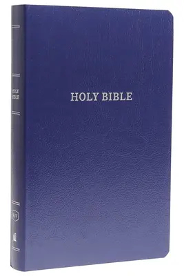 KJV, Biblia na prezent i nagrodę, imitacja skóry, niebieska, wydanie z czerwonymi literami - KJV, Gift and Award Bible, Imitation Leather, Blue, Red Letter Edition