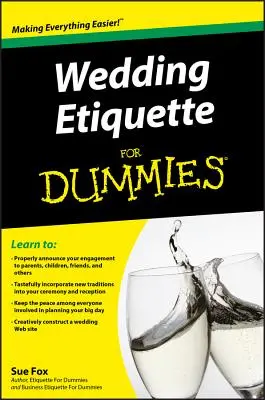 Etykieta ślubna dla opornych - Wedding Etiquette for Dummies