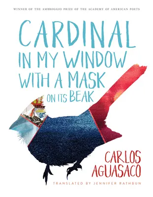 Kardynał w moim oknie z maską na dziobie - Cardinal in My Window with a Mask on Its Beak