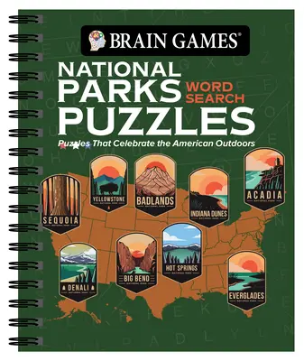 Brain Games - National Parks Word Search Puzzles: Puzzle, które celebrują amerykańskie plenery - Brain Games - National Parks Word Search Puzzles: Puzzles That Celebrate the American Outdoors