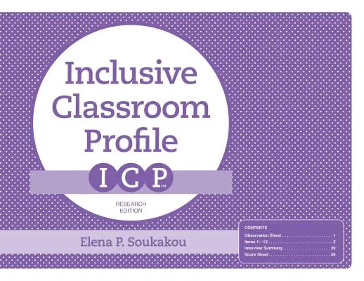 Profil klasy włączającej (Icp(tm)), wydanie badawcze - The Inclusive Classroom Profile (Icp(tm)), Research Edition