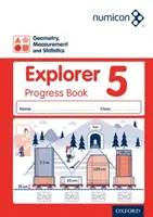 Numicon: Geometria, pomiary i statystyka 5 Explorer Progress Book - Numicon: Geometry Measurement and Statistics 5 Explorer Progress Book