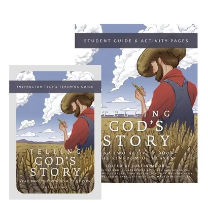 Telling God's Story Year 2 Bundle: Zawiera tekst instruktażowy i przewodnik dla ucznia - Telling God's Story Year 2 Bundle: Includes Instructor Text and Student Guide