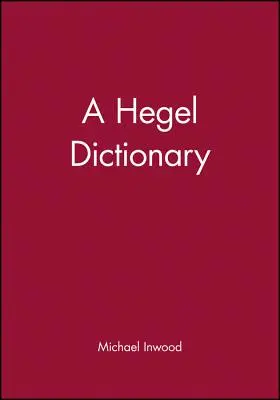 Słownik Hegla - A Hegel Dictionary