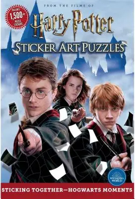 Harry Potter: Naklejkowe łamigłówki artystyczne - Harry Potter Sticker Art Puzzles