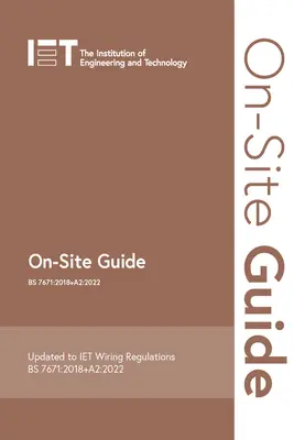 Przewodnik na miejscu (Bs 7671:2018+a2:2022) - On-Site Guide (Bs 7671:2018+a2:2022)