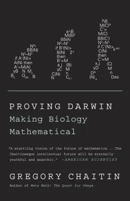 Udowodnić Darwina: Czyniąc biologię matematyczną - Proving Darwin: Making Biology Mathematical