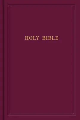 KJV Pew Bible, twarda oprawa w kolorze granatowym - KJV Pew Bible, Garnet Hardcover