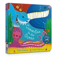 Zamieszanie w oceanie Książka planszowa - Commotion in the Ocean Board Book