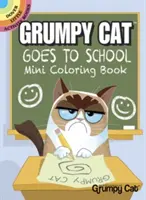 Zrzędliwy kot idzie do szkoły - mini kolorowanka - Grumpy Cat Goes to School Mini Coloring Book