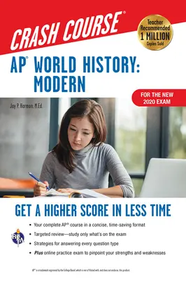 Ap(r) World History: Modern Crash Course, Książka + Online: Uzyskaj lepszy wynik w krótszym czasie - Ap(r) World History: Modern Crash Course, Book + Online: Get a Higher Score in Less Time