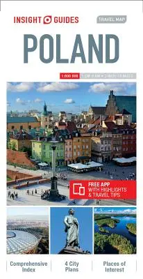 Insight Guides Travel Map Polska - Insight Guides Travel Map Poland