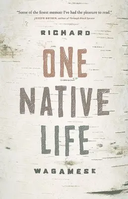 Jedno rdzenne życie - One Native Life