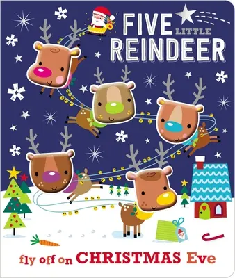 Pięć małych reniferów - Five Little Reindeer