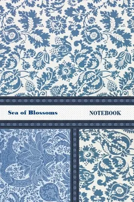 Sea of Blossoms NOTEBOOK [zeszyt w linie/dziennik/pamiętnik do pisania, 60 kartek, średni format (A5) 6x9 cali] - Sea of Blossoms NOTEBOOK [ruled Notebook/Journal/Diary to write in, 60 sheets, Medium Size (A5) 6x9 inches]