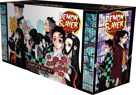 Kompletny zestaw Demon Slayer: Zawiera tomy 1-23 z Premium - Demon Slayer Complete Box Set: Includes Volumes 1-23 with Premium