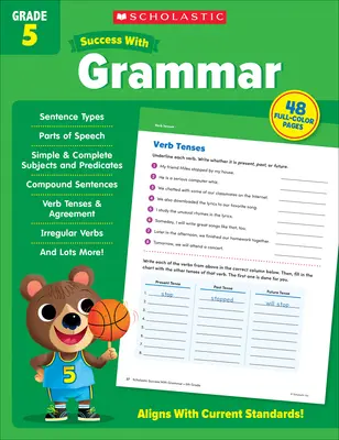 Scholastyczny sukces z gramatyką Klasa 5 - Scholastic Success with Grammar Grade 5