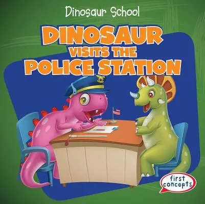 Dinozaur odwiedza posterunek policji - Dinosaur Visits the Police Station