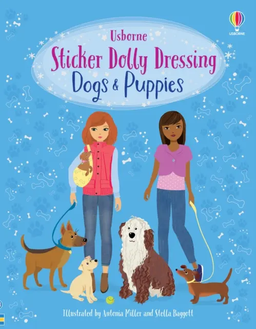 Naklejki dla lalek Pieski i szczeniaczki - Sticker Dolly Dressing Dogs and Puppies