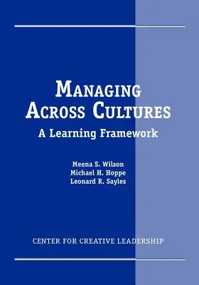 Zarządzanie międzykulturowe: A Learning Framework - Managing Across Cultures: A Learning Framework