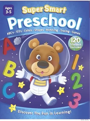 Supersmart przedszkolny zeszyt ćwiczeń - Supersmart Preschool Workbook
