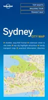 Lonely Planet Sydney - mapa miasta 1 - Lonely Planet Sydney City Map 1