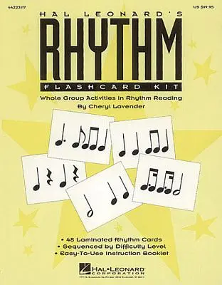 Rhythm Flashcard Kit od Hala Leonarda - Hal Leonard's Rhythm Flashcard Kit