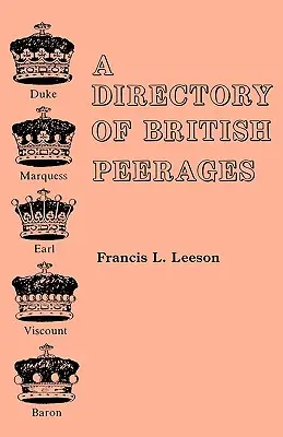 Katalog brytyjskich rodów szlacheckich - A Directory of British Peerages