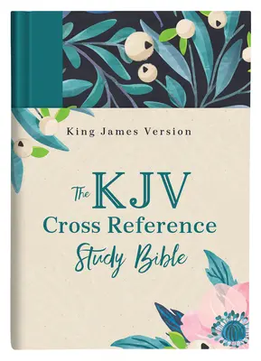 KJV Cross Reference Study Bible - turkusowy kwiatowy - The KJV Cross Reference Study Bible--Turquoise Floral