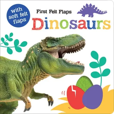 Pierwsze filcowe klapki: Dinozaury! - First Felt Flaps: Dinosaurs!