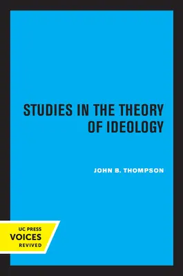 Studia nad teorią ideologii - Studies in the Theory of Ideology