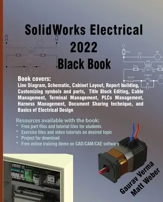 SolidWorks Electrical 2022 Czarna książka - SolidWorks Electrical 2022 Black Book