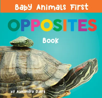 Pierwsze przeciwieństwa dla małych zwierząt - Baby Animals First Opposites Book