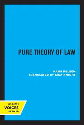 Czysta teoria prawa - Pure Theory of Law