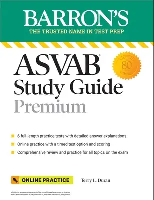 ASVAB Study Guide Premium: 6 testów praktycznych + kompleksowa recenzja + ćwiczenia online - ASVAB Study Guide Premium: 6 Practice Tests + Comprehensive Review + Online Practice