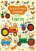 Szukanie i znajdowanie zagadek Na farmie - Look and Find Puzzles On the Farm