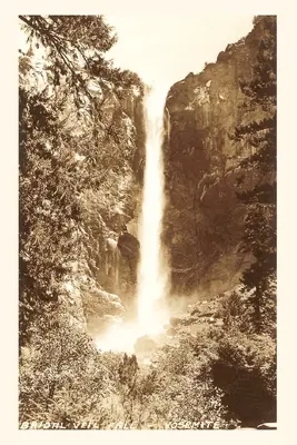 The Vintage Journal Wodospad Bridal Veil, Yosemite - The Vintage Journal Bridal Veil Falls, Yosemite