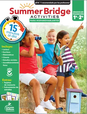 Letnie zajęcia pomostowe hiszpański 1-2, klasy 1-2 - Summer Bridge Activities Spanish 1-2, Grades 1 - 2