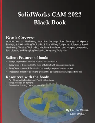 SolidWorks CAM 2022 Czarna książka - SolidWorks CAM 2022 Black Book