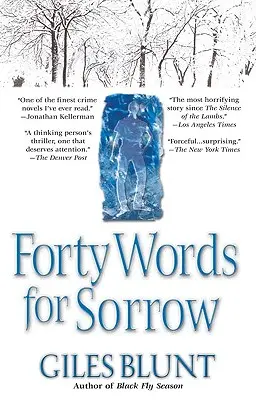 Czterdzieści słów na smutek: Thriller - Forty Words for Sorrow: A Thriller