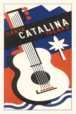 The Vintage Journal Wyspa Santa Catalina z gitarą - The Vintage Journal Santa Catalina Island with Guitar