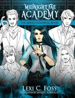 Kolorowanka Akademia Fae o północy - Midnight Fae Academy Coloring Book