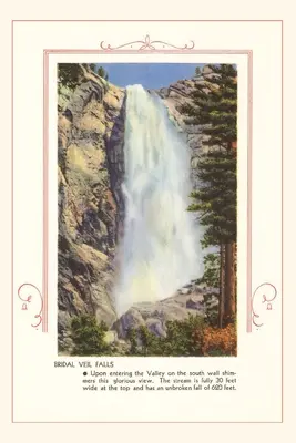 The Vintage Journal Wodospad Bridal Veil, Yosemite - The Vintage Journal Bridal Veil Falls, Yosemite