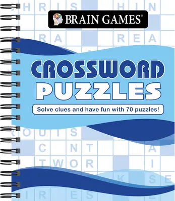 Gry Mózgowe - Krzyżówki (Fale): Rozwiązuj zagadki i baw się dobrze z 70 łamigłówkami! - Brain Games - Crossword Puzzles (Waves): Solve Clues and Have Fun with 70 Puzzles!