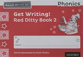 Read Write Inc. Fonics: Get Writing! Red Ditty Book 2 Pack of 10 - Read Write Inc. Phonics: Get Writing! Red Ditty Book 2 Pack of 10