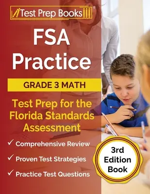 FSA Practice Grade 3 Math - przygotowanie do testu Florida Standards Assessment [3rd Edition Book] - FSA Practice Grade 3 Math Test Prep for the Florida Standards Assessment [3rd Edition Book]