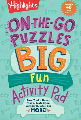 Puzzles On-The-Go Big Fun Activity Pad - On-The-Go Puzzles Big Fun Activity Pad